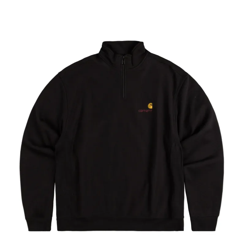 Carhartt WIP Half Zip American Script Sweat sold by Asphalt Gold