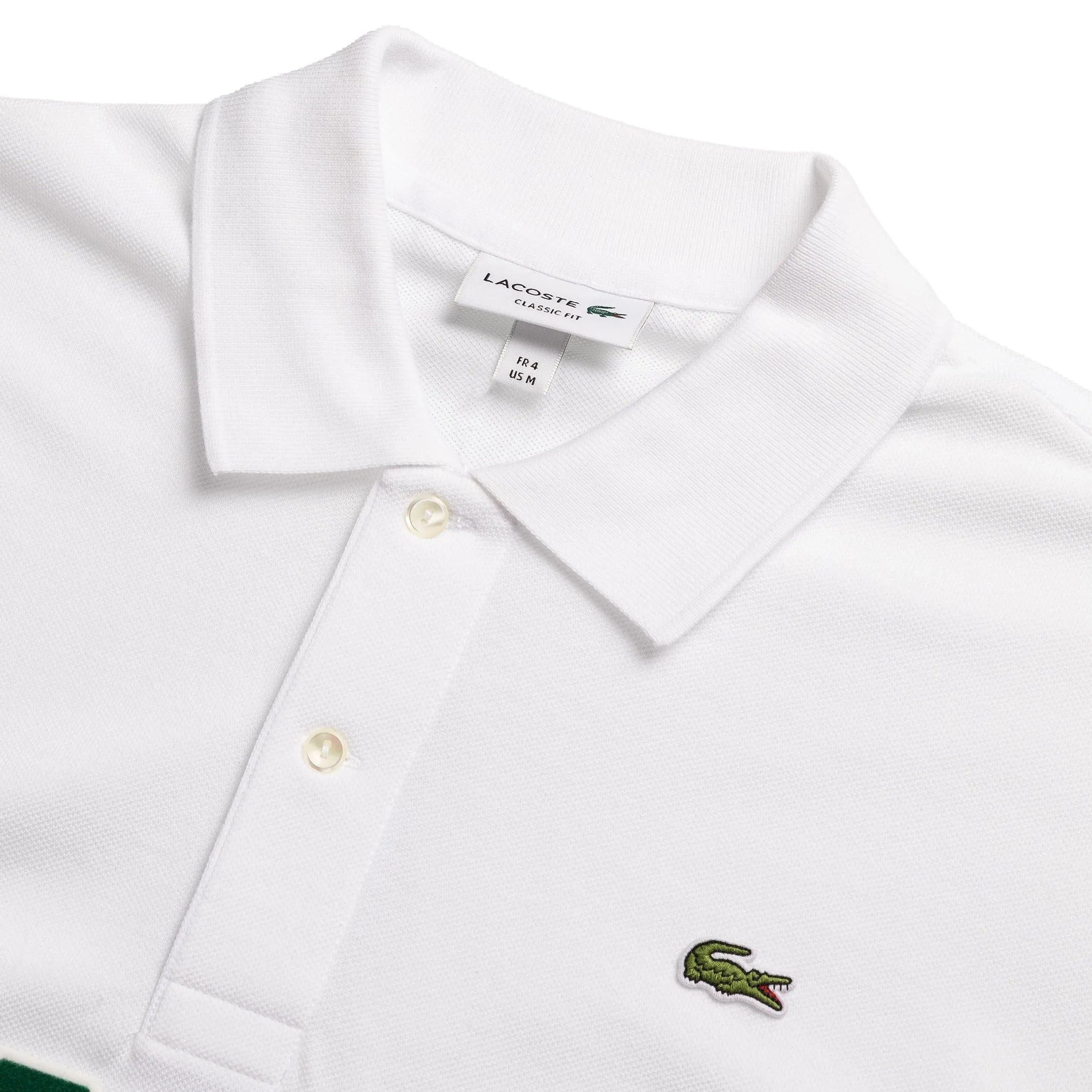 Lacoste L.12.12. Flocked Piqué Polo Shirt sold by Asphalt Gold product image thumbnail 3