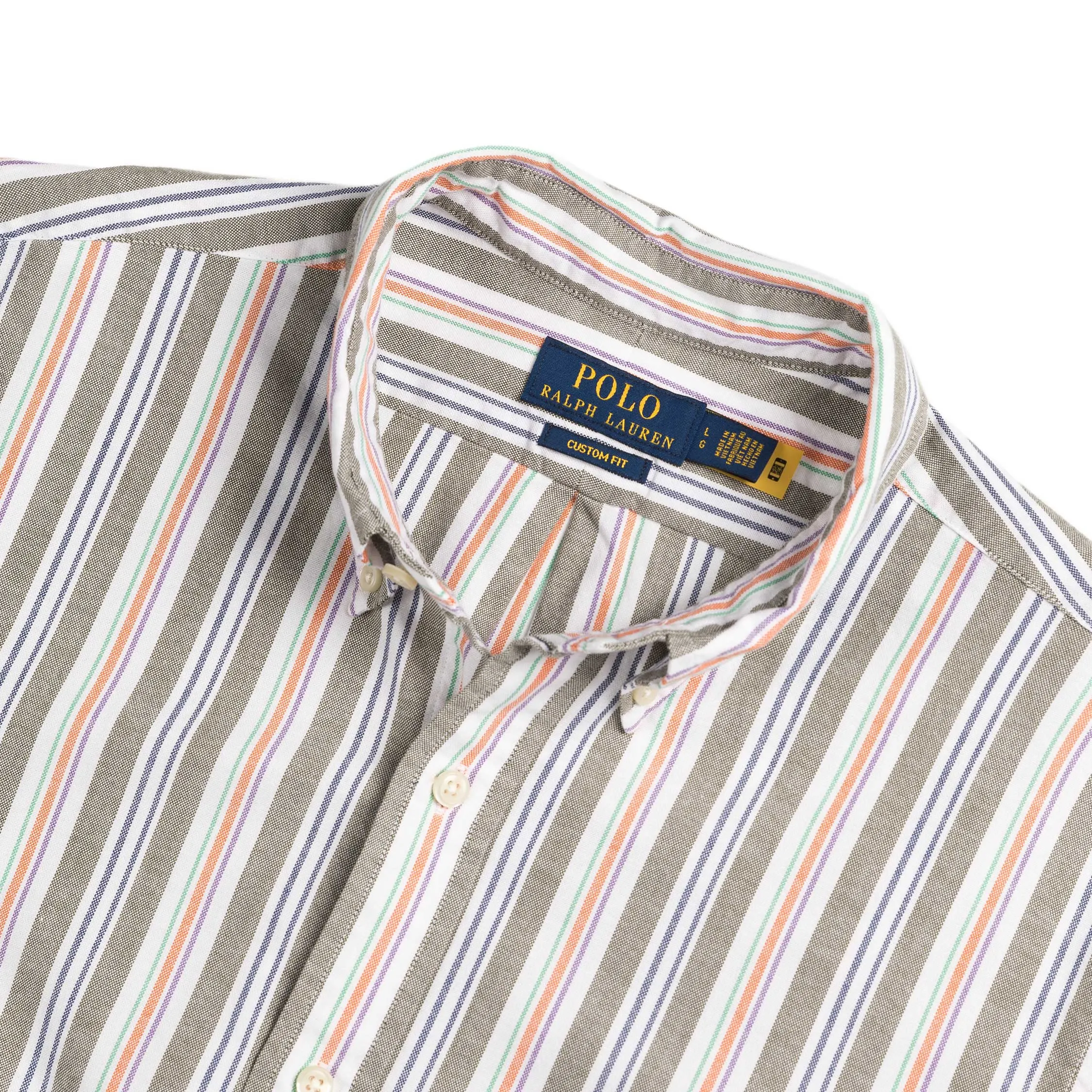 Polo Ralph Lauren Custom Fit Striped Oxford Shirt sold by Asphalt Gold product image thumbnail 2