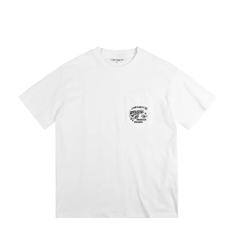 Carhartt WIP Fragments Pocket T-Shirt sold by Asphalt Gold