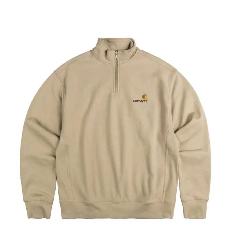 Carhartt WIP Half Zip American Script Sweat sold by Asphalt Gold