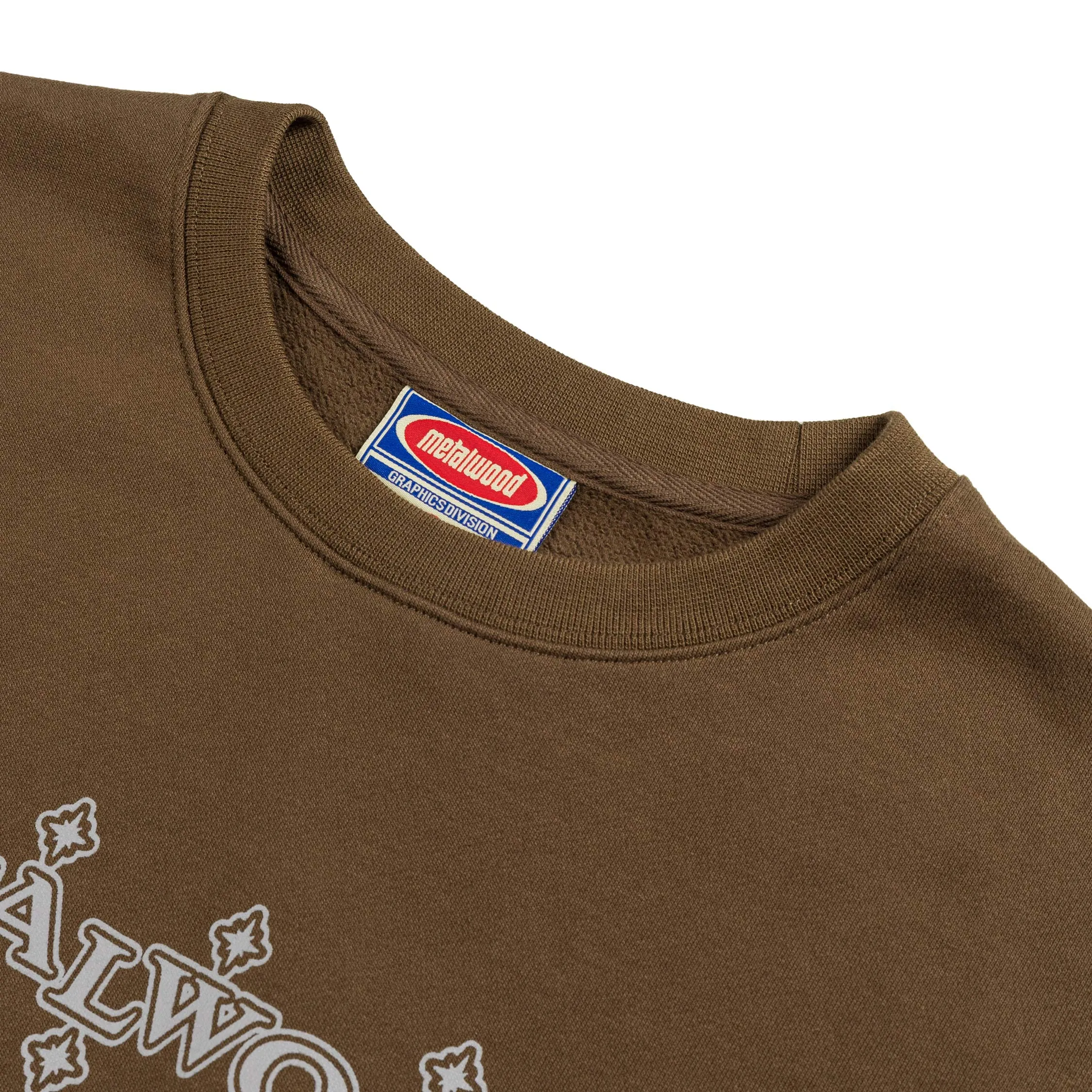 Metalwood Diamonds Crewneck Sweatshirt sold by Asphalt Gold product image thumbnail 3