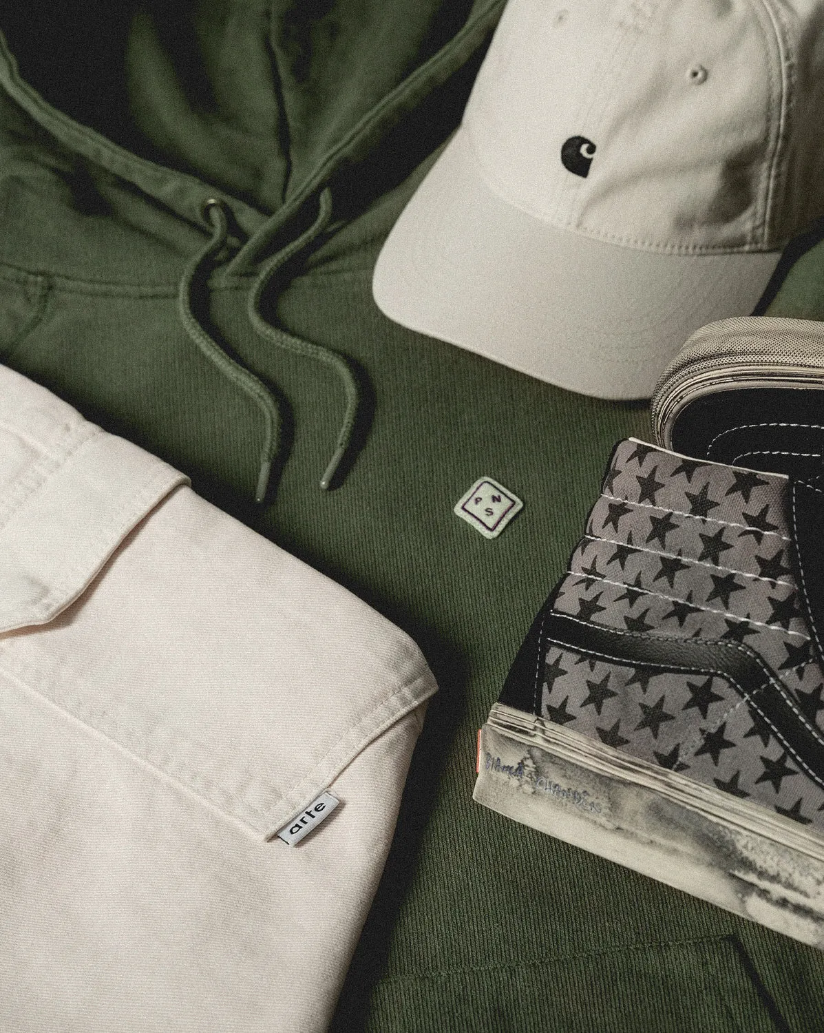 Pas Normal Studios Off-Race Patch Hoodie sold by Asphalt Gold product image thumbnail 5