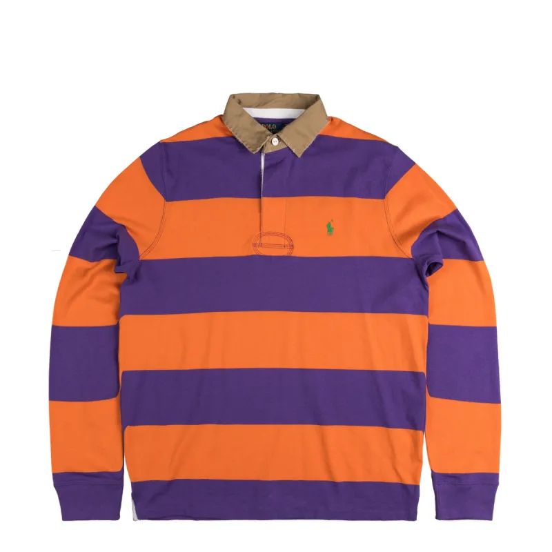 Polo Ralph Lauren Khaki-Collar Rugby Shirt sold by Asphalt Gold