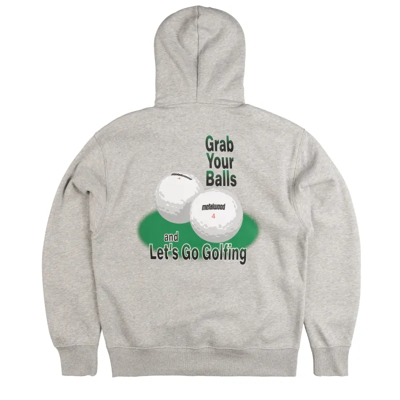 Metalwood Grab Your Balls Hooded Sweatshirt sold by Asphalt Gold