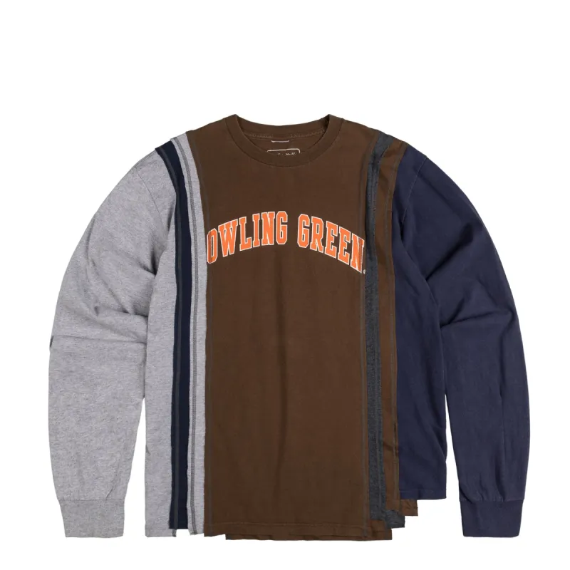 Needles *Rebuild By* 7 Cuts Longsleeve Tee (D) made by Needles