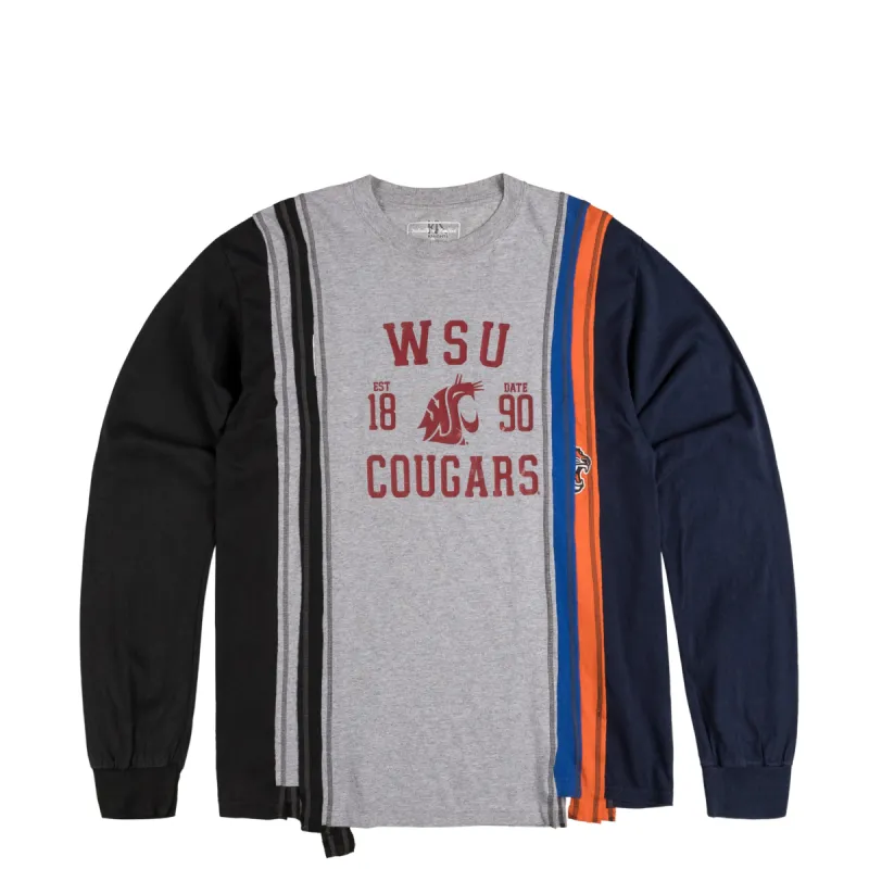 Needles *Rebuild By* 7 Cuts Longsleeve Tee (C) sold by Asphalt Gold