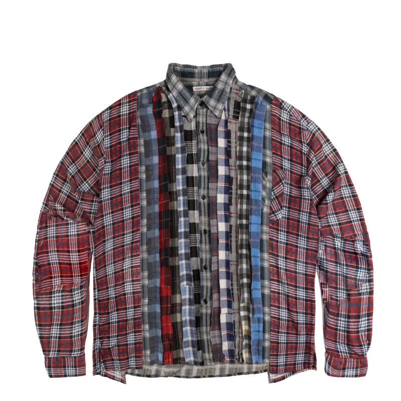 Needles *Rebuild By* Flannel Shirt Ribbon Wide (B) made by Needles