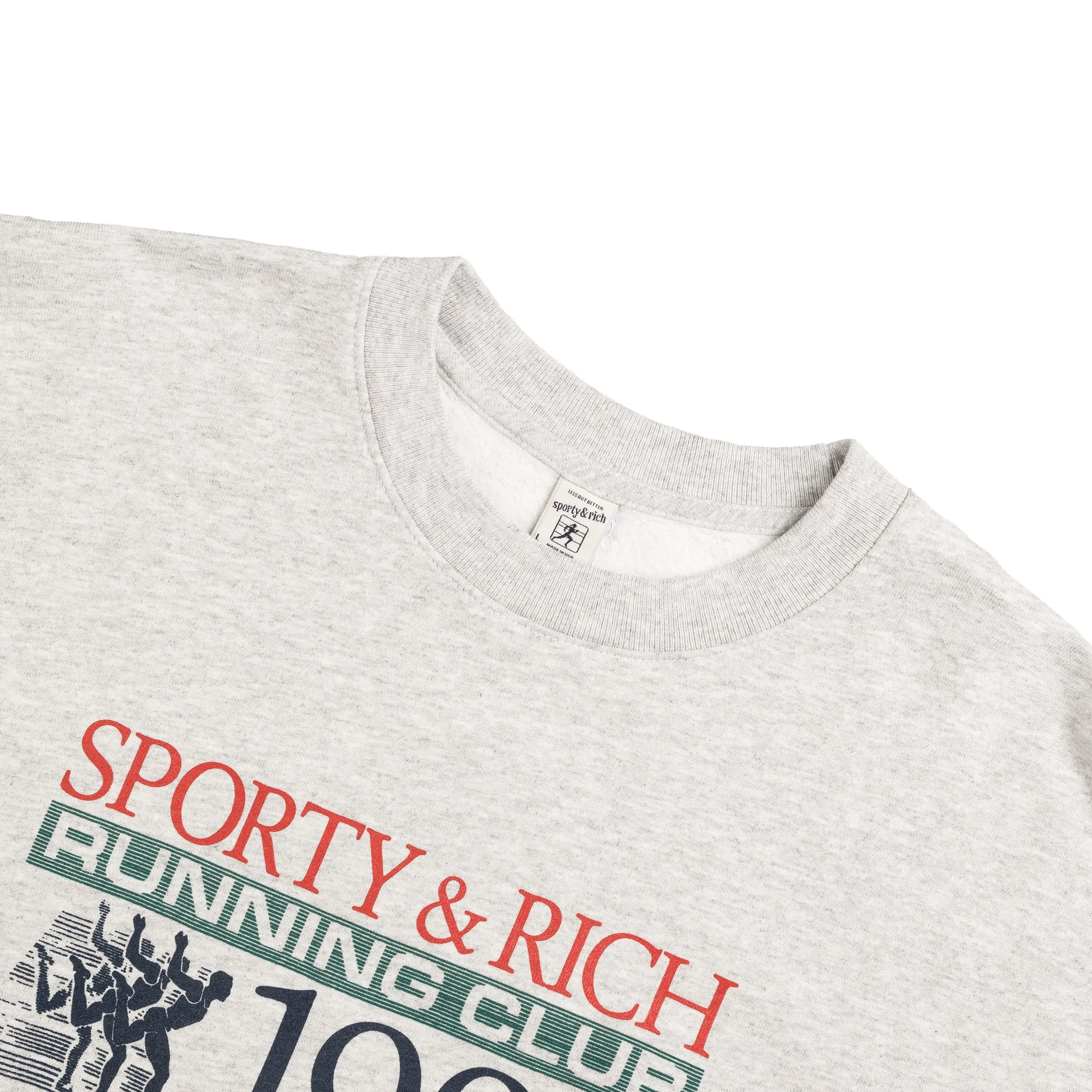 Sporty & Rich Finish Line Crewneck sold by Asphalt Gold product image thumbnail 2
