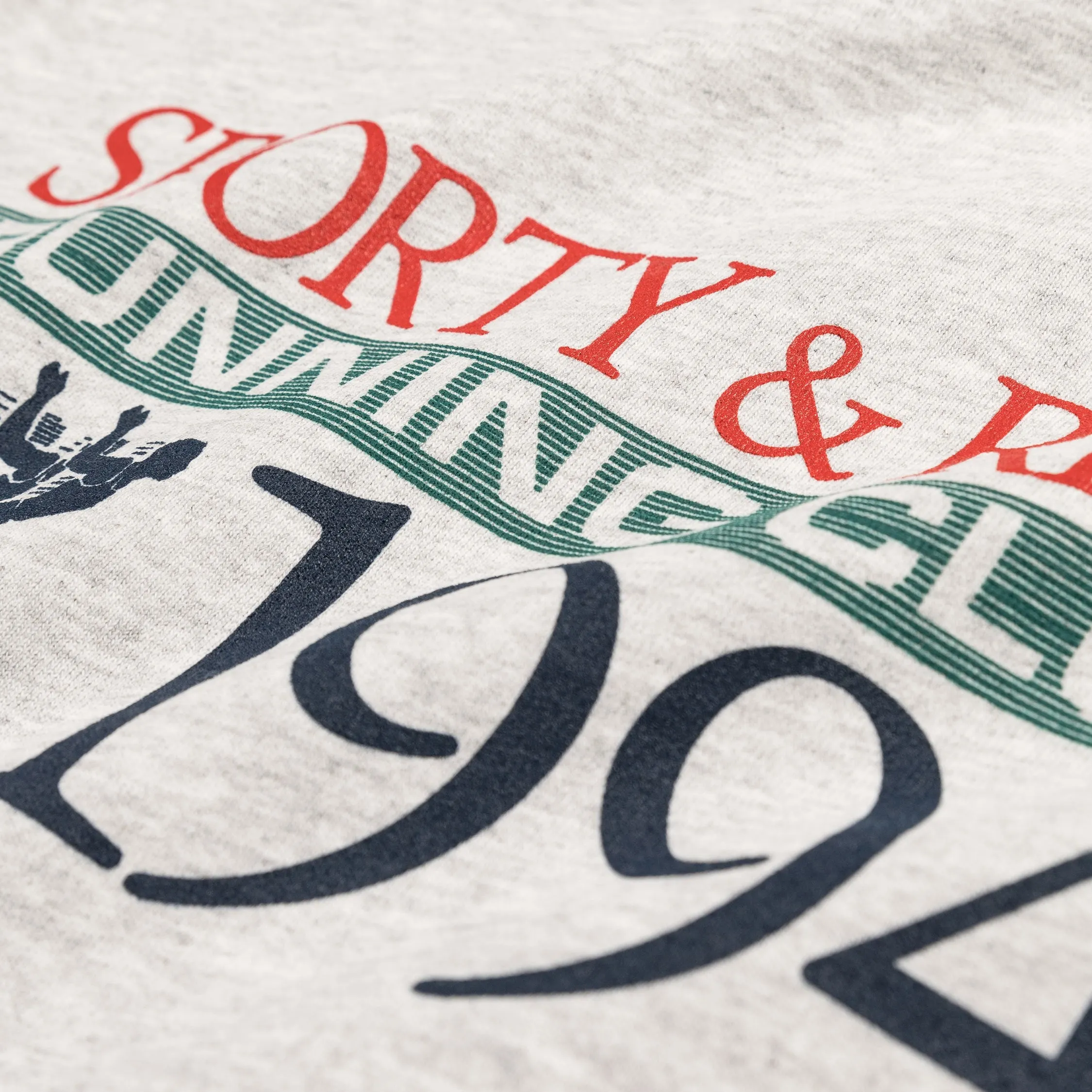 Sporty & Rich Finish Line Crewneck sold by Asphalt Gold product image thumbnail 3