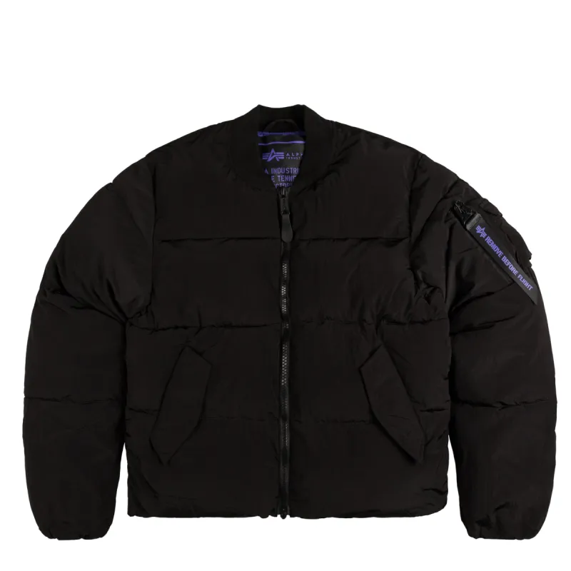 Alpha Industries MA-1 Puffer UV sold by Asphalt Gold