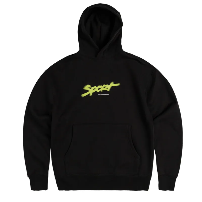 Metalwood Sport Hooded Sweatshirt sold by Asphalt Gold