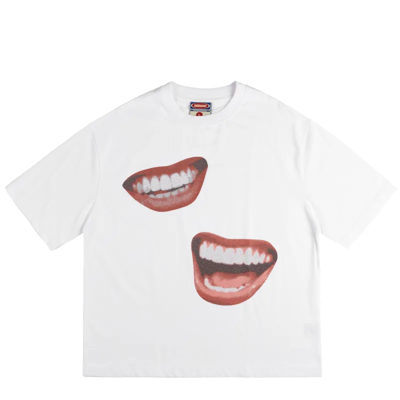 Metalwood Oversized Smile T-Shirt sold by Asphalt Gold