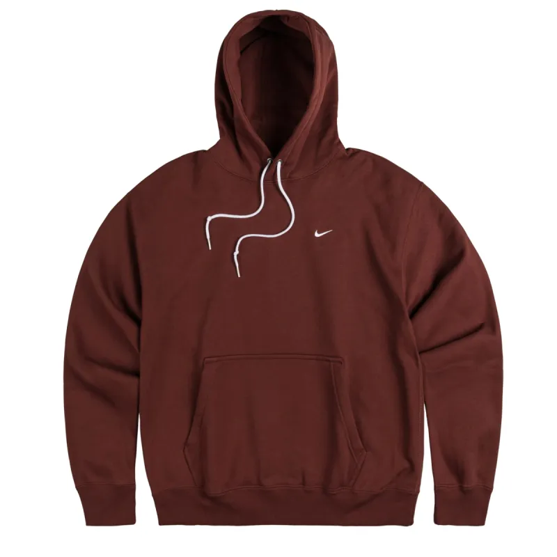 Nike	Solo Swoosh Fleece Hoodie sold by Asphalt Gold