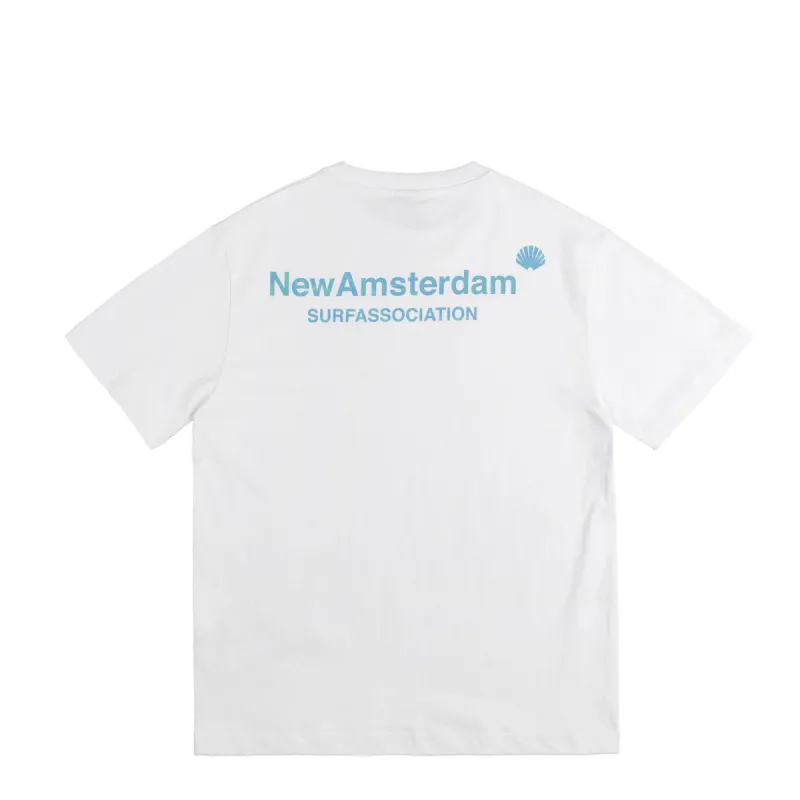 New Amsterdam Surf Association Logo Tee sold by Asphalt Gold