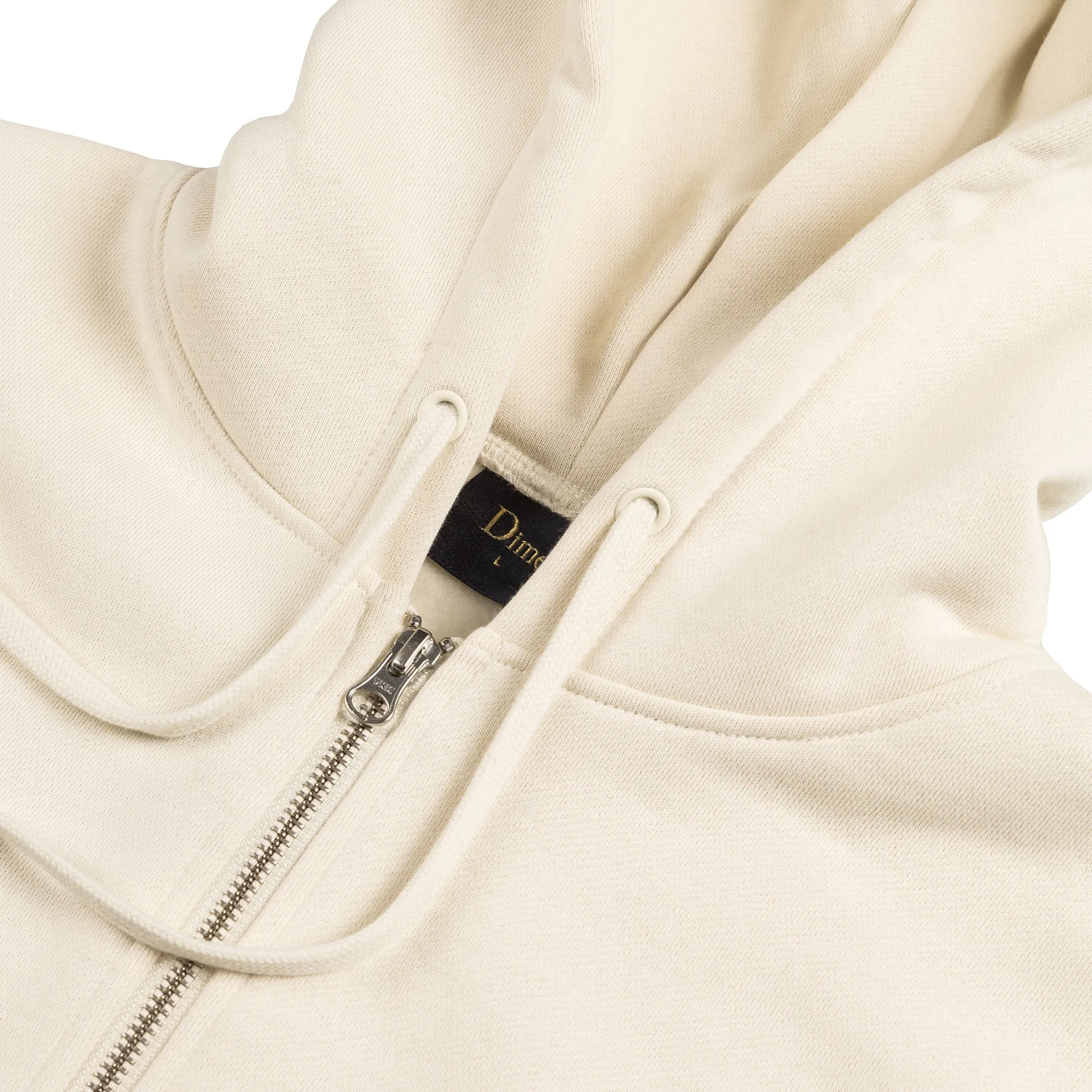 Dime Cursive Small Logo Zip-Hoodie sold by Asphalt Gold product image thumbnail 2