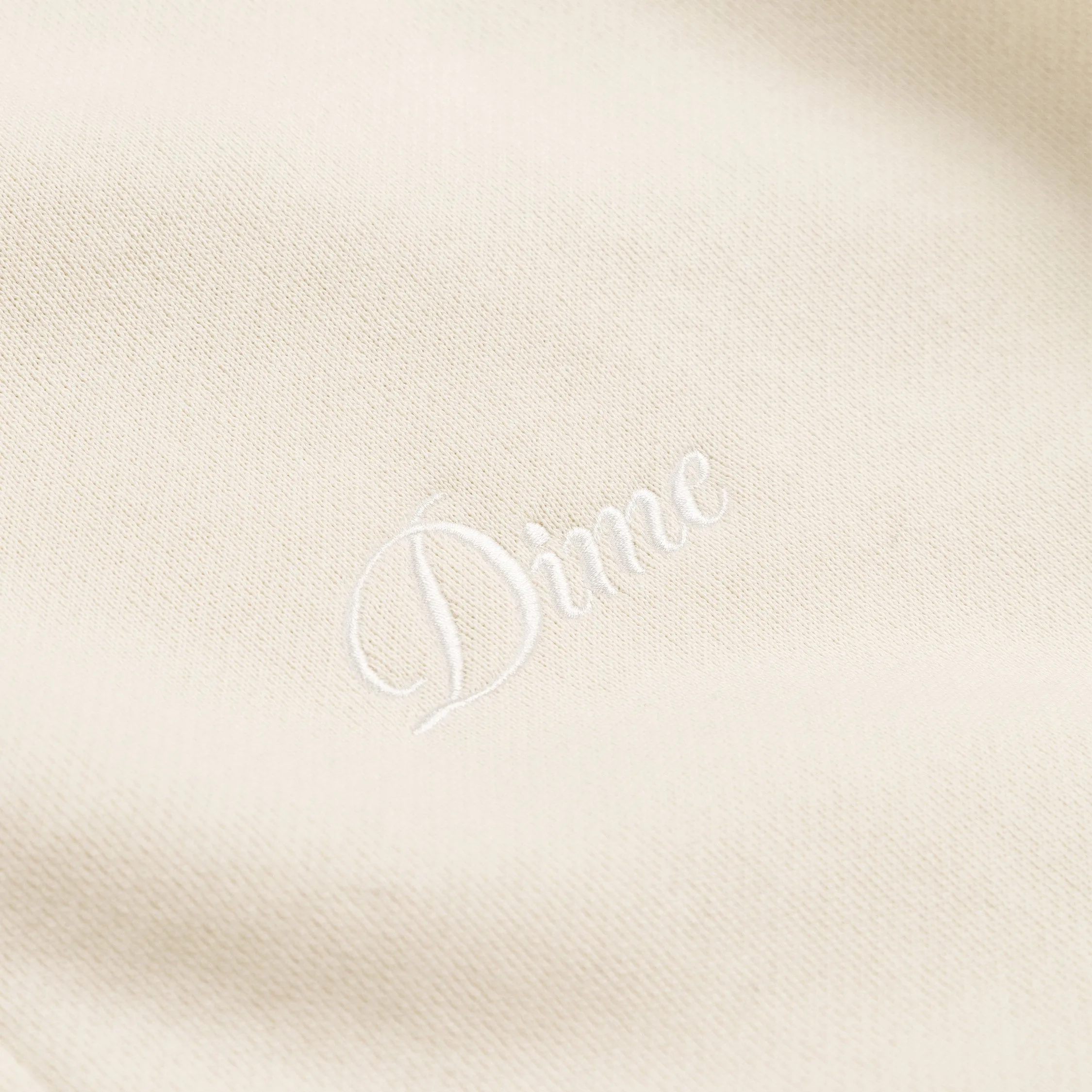 Dime Cursive Small Logo Zip-Hoodie sold by Asphalt Gold product image thumbnail 3