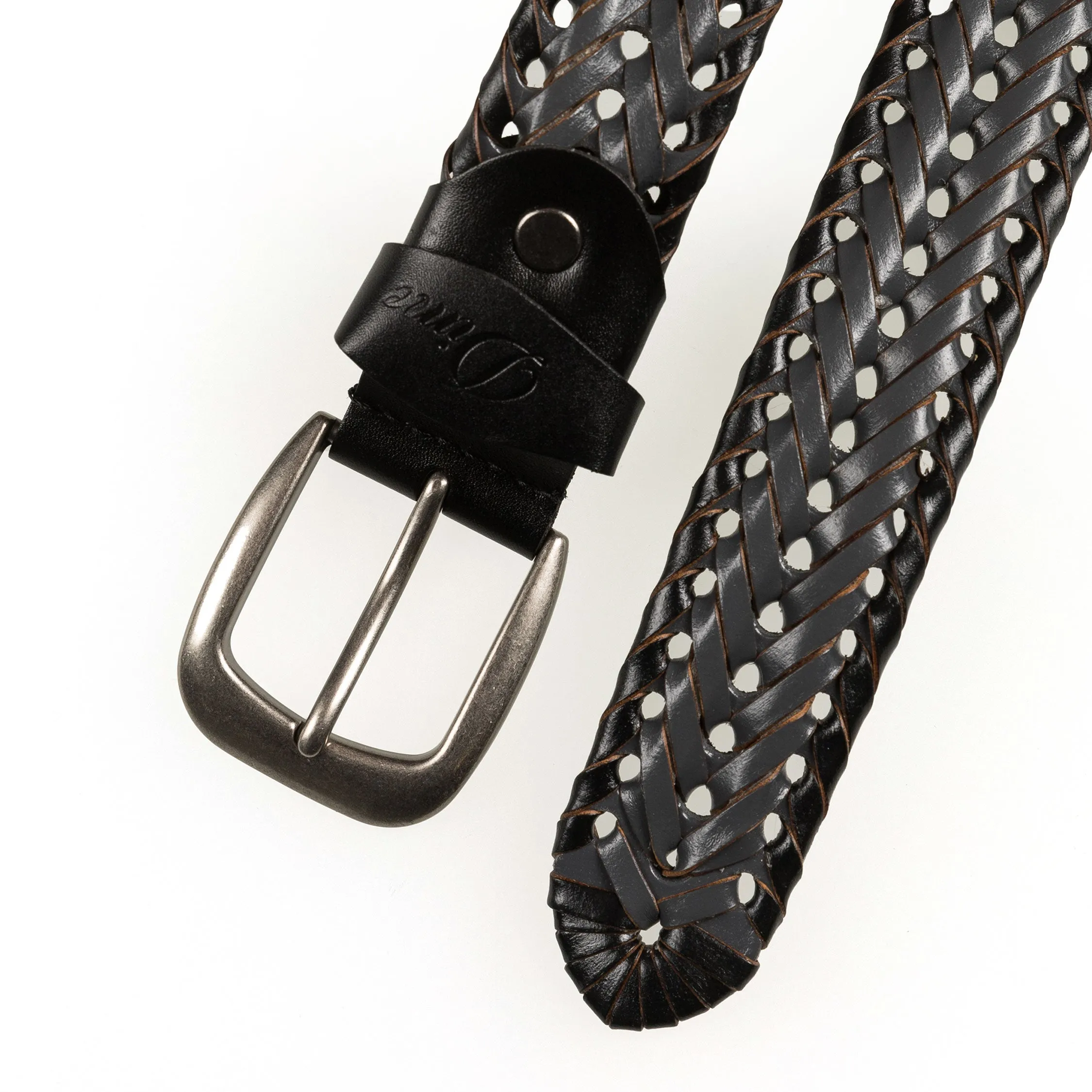Dime Braided Leather Belt sold by Asphalt Gold product image thumbnail 2