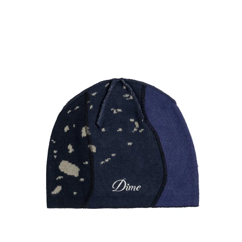 Dime Reverse Stitch Skully Beanie made by Dime