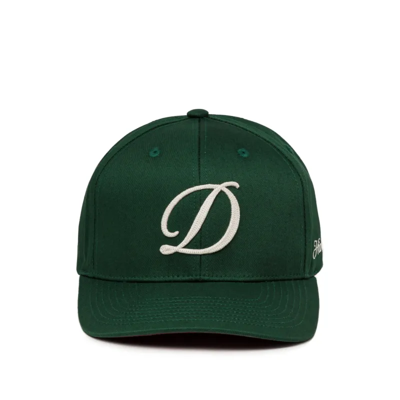 Dime Cursive D Full Fit Cap sold by Asphalt Gold
