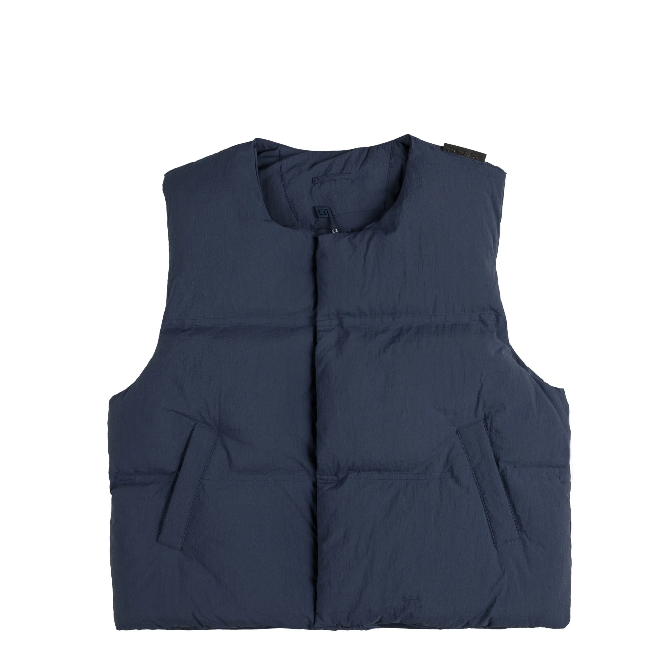 Perplex Puffer Vest Navy sold by Asphalt Gold