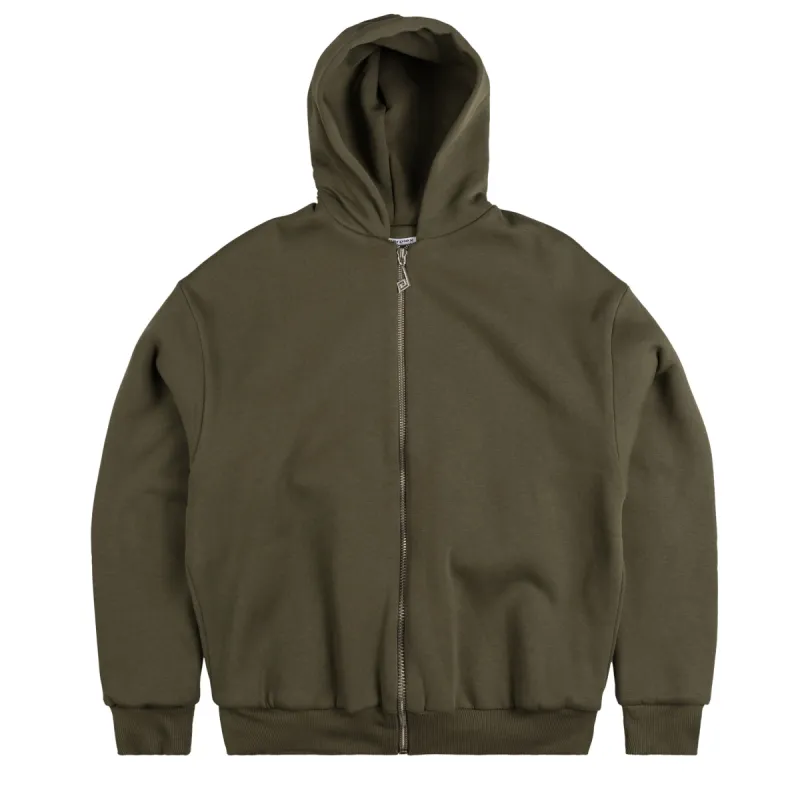 Perplex Armor Zip Hoodie Olive sold by Asphalt Gold