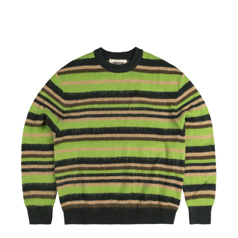 Metalwood Striped Mohair Knit Sweater sold by Asphalt Gold