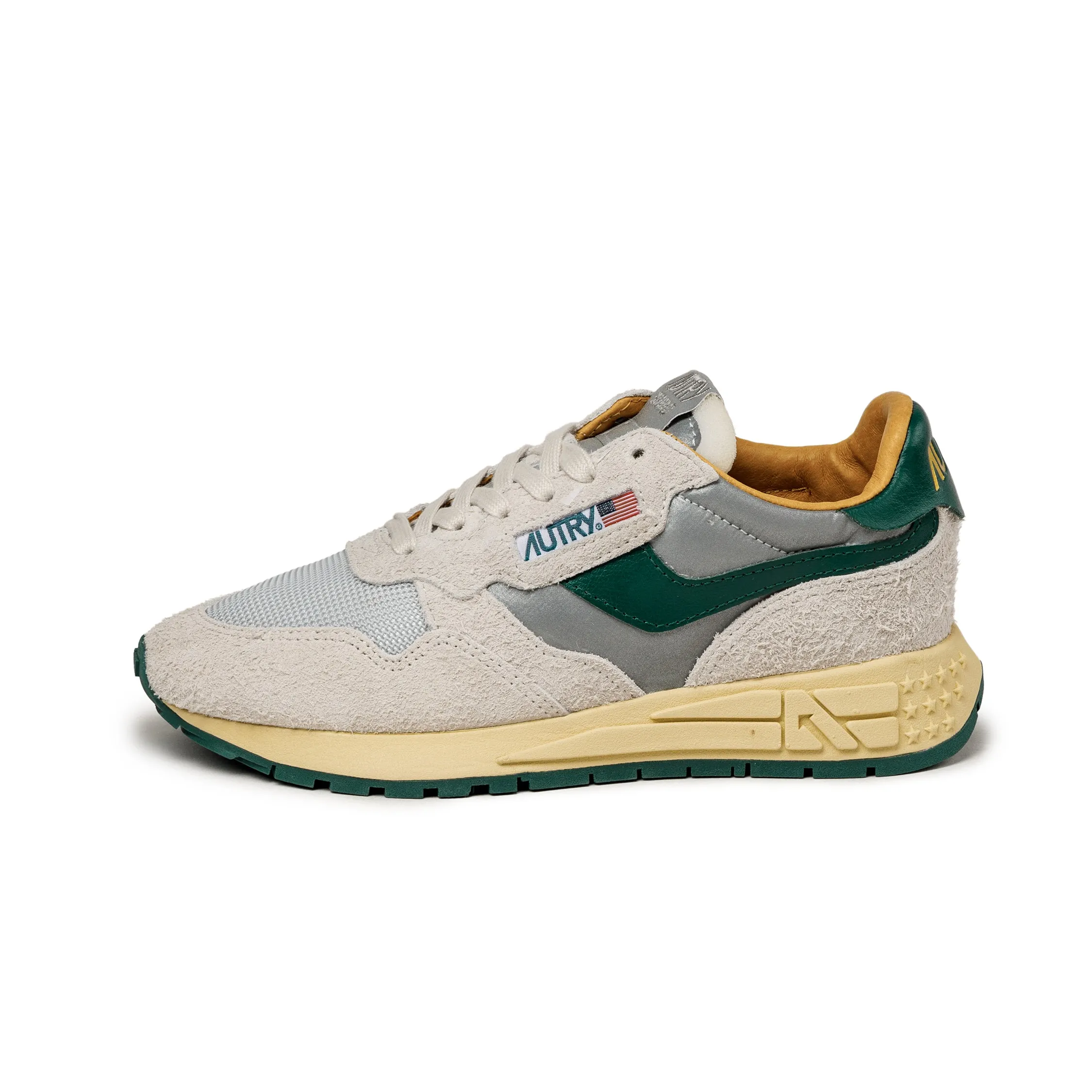 Autry Reelwind Low W *Reflective Leather* sold by Asphalt Gold