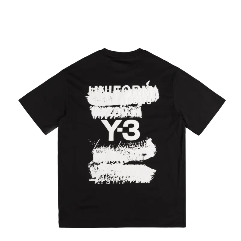 Adidas Y-3 Back Graphic Short Sleeve Tee sold by Asphalt Gold