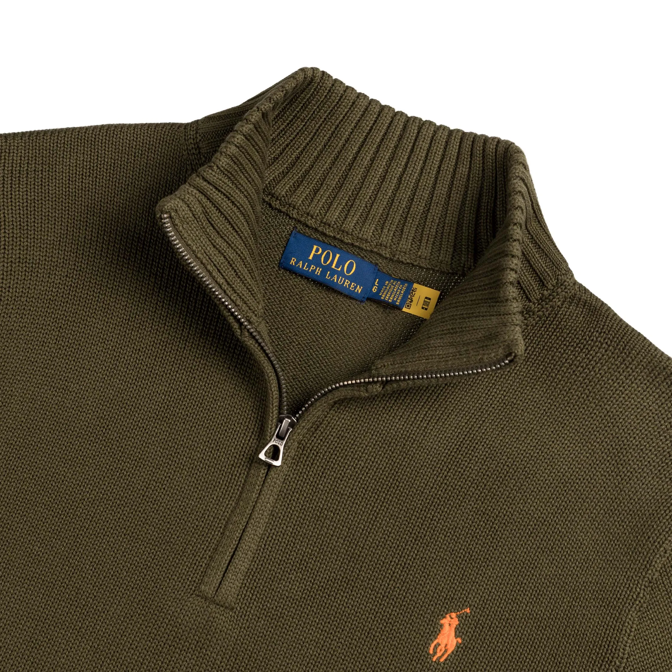 Polo Ralph Lauren Quarter-Zip Jumper sold by Asphalt Gold product image thumbnail 2