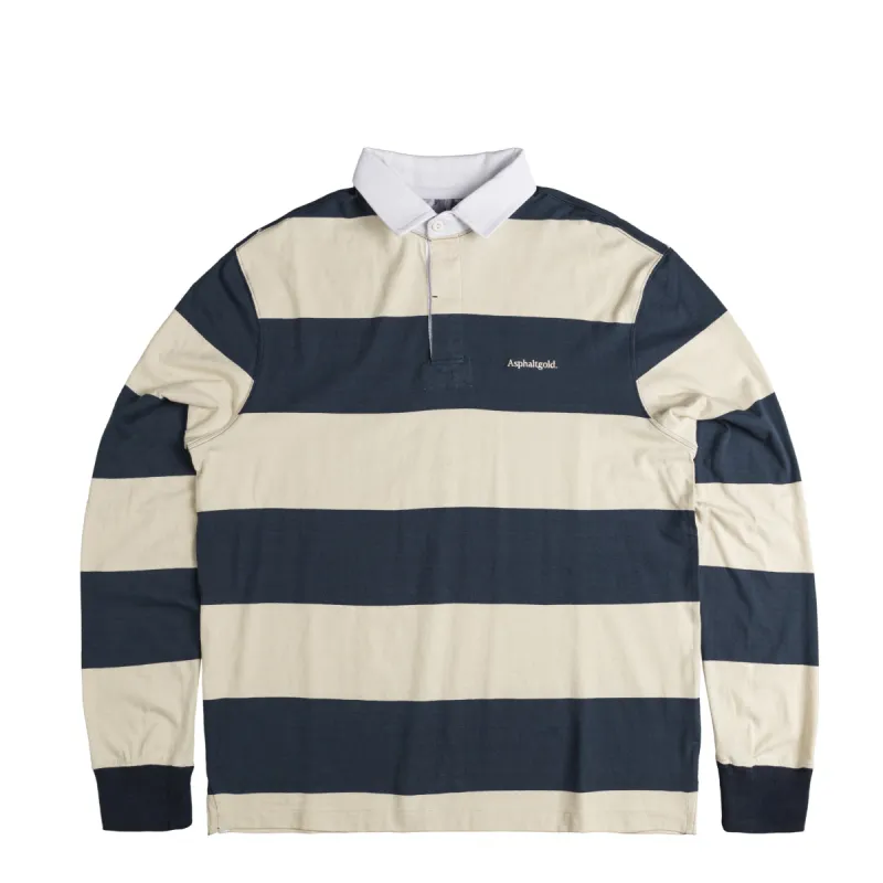 Asphaltgold *Never Enough.* Rugby Shirt sold by Asphalt Gold