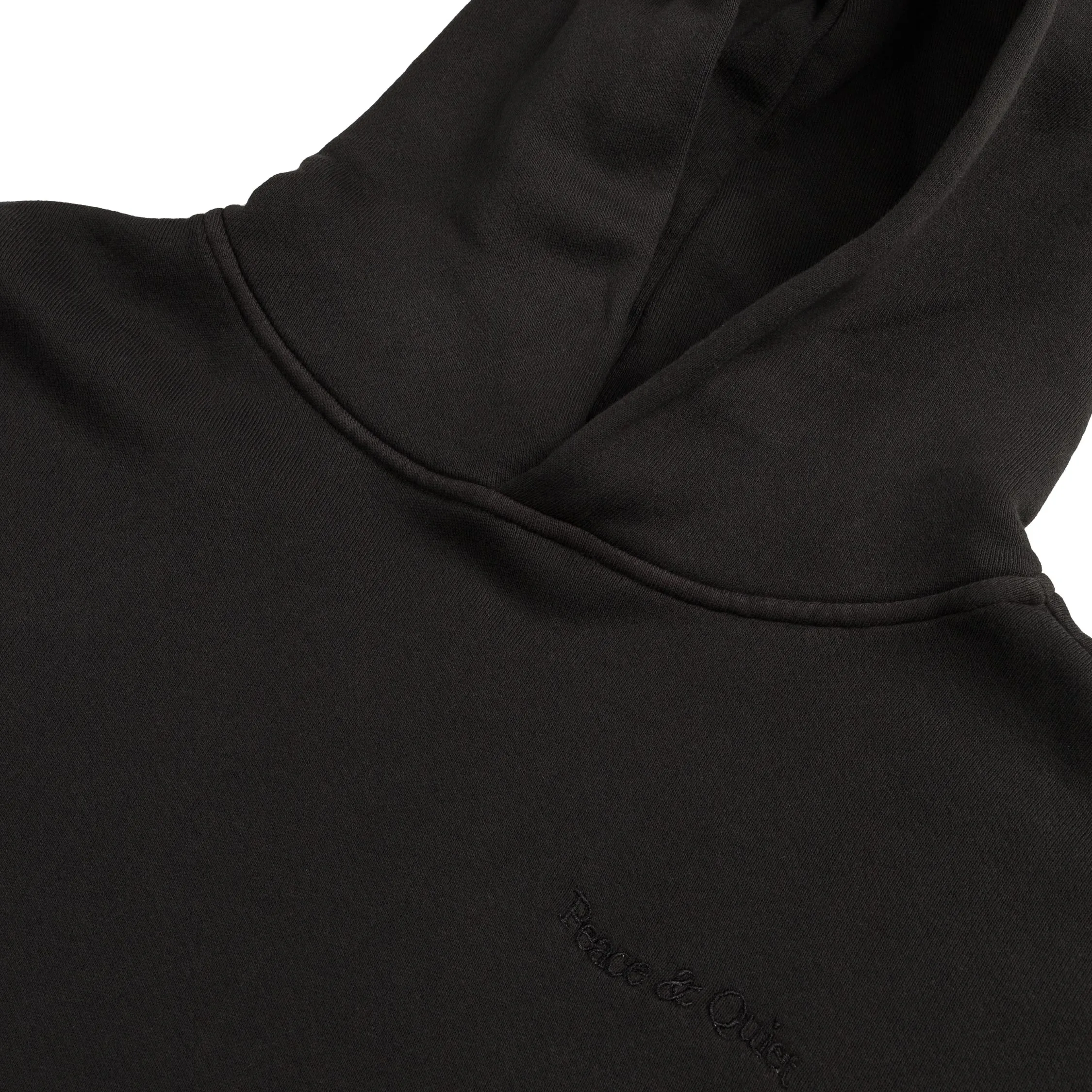 Museum of Peace & Quiet Wordmark Pigment Dyed Hoodie sold by Asphalt Gold product image thumbnail 2