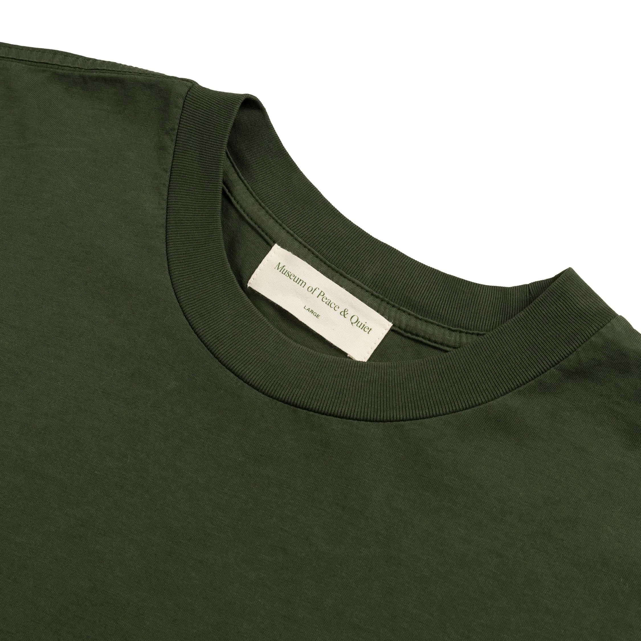 Museum of Peace & Quiet Wordmark T-Shirt sold by Asphalt Gold product image thumbnail 3