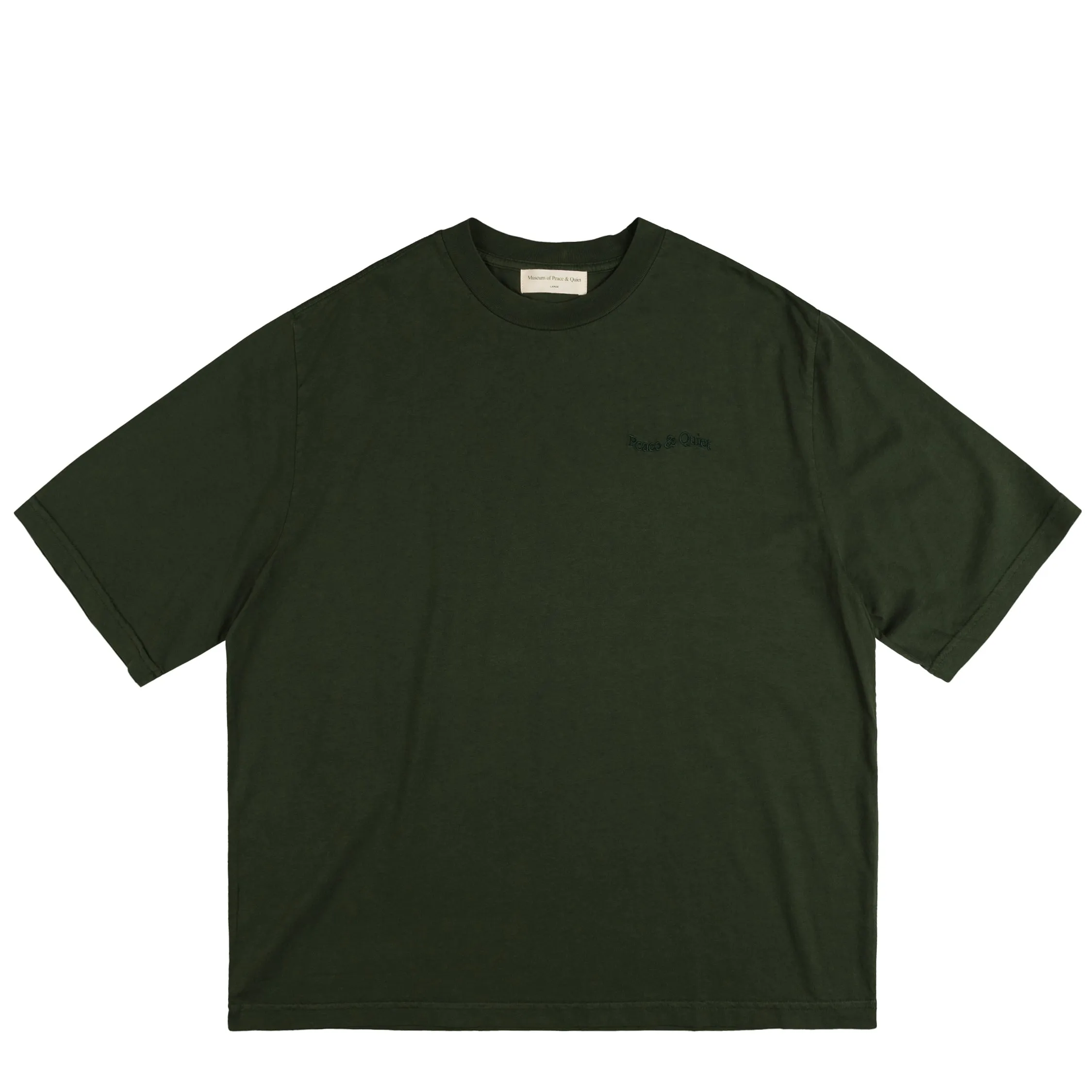 Museum of Peace & Quiet Wordmark T-Shirt sold by Asphalt Gold