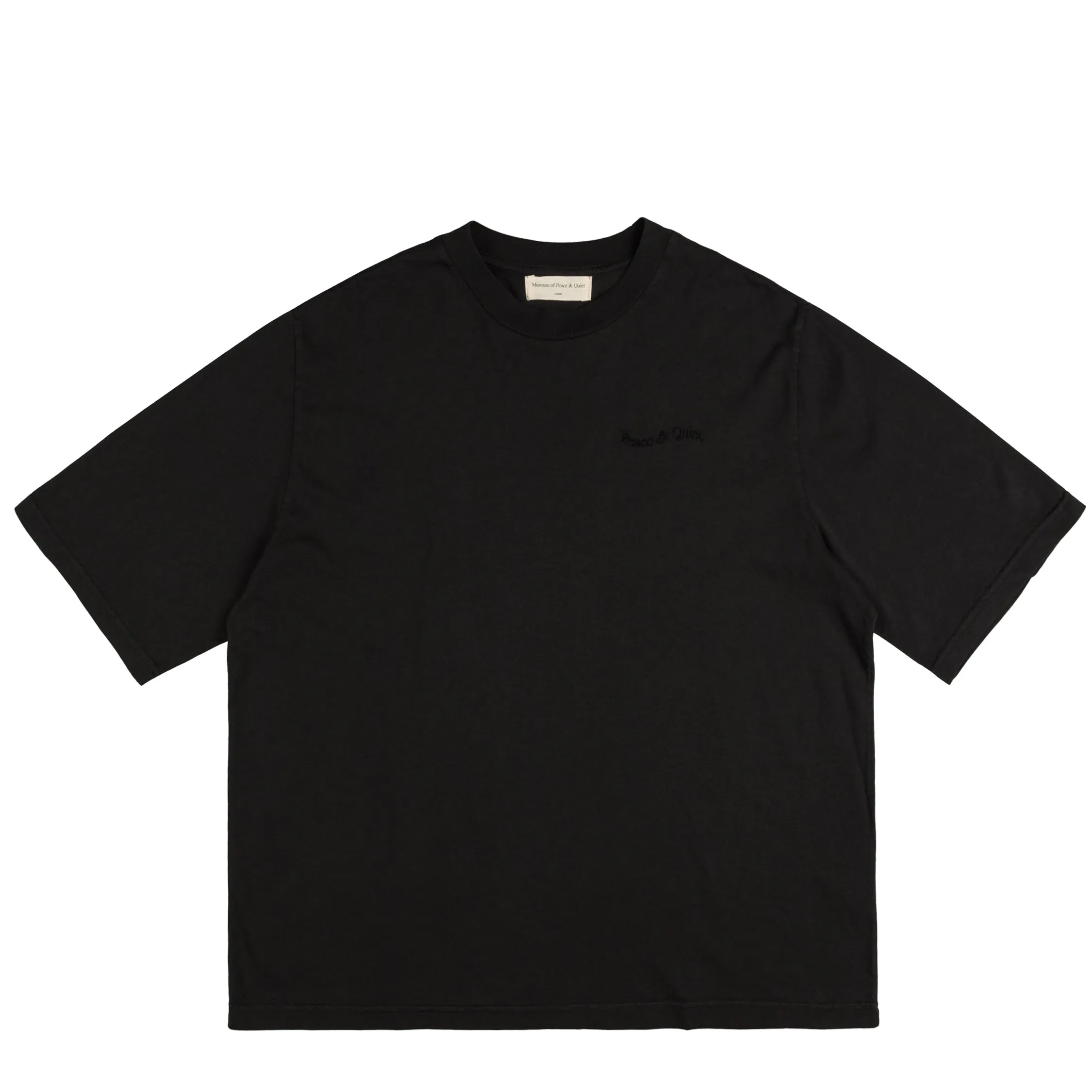 Museum of Peace & Quiet Wordmark T-Shirt sold by Asphalt Gold