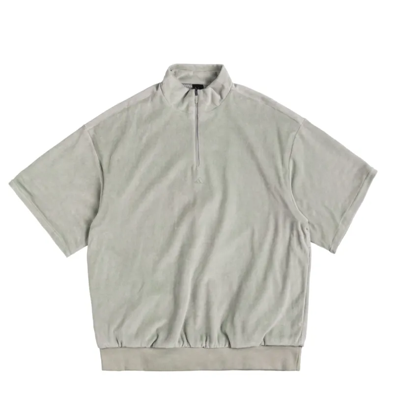 Adidas Basketball Velour Half-Zip Sweatshirt sold by Asphalt Gold