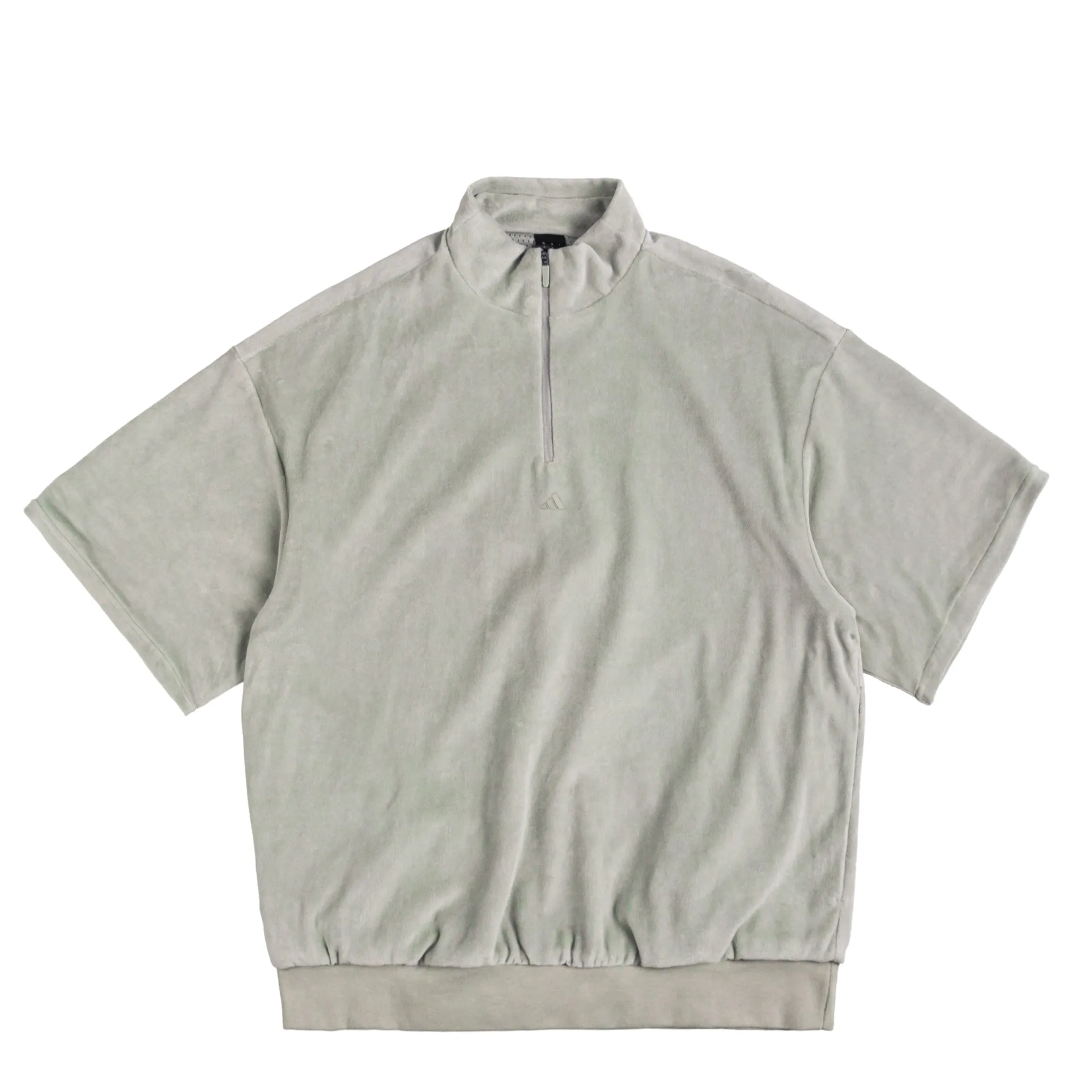 Adidas Basketball Velour Half-Zip Sweatshirt sold by Asphalt Gold
