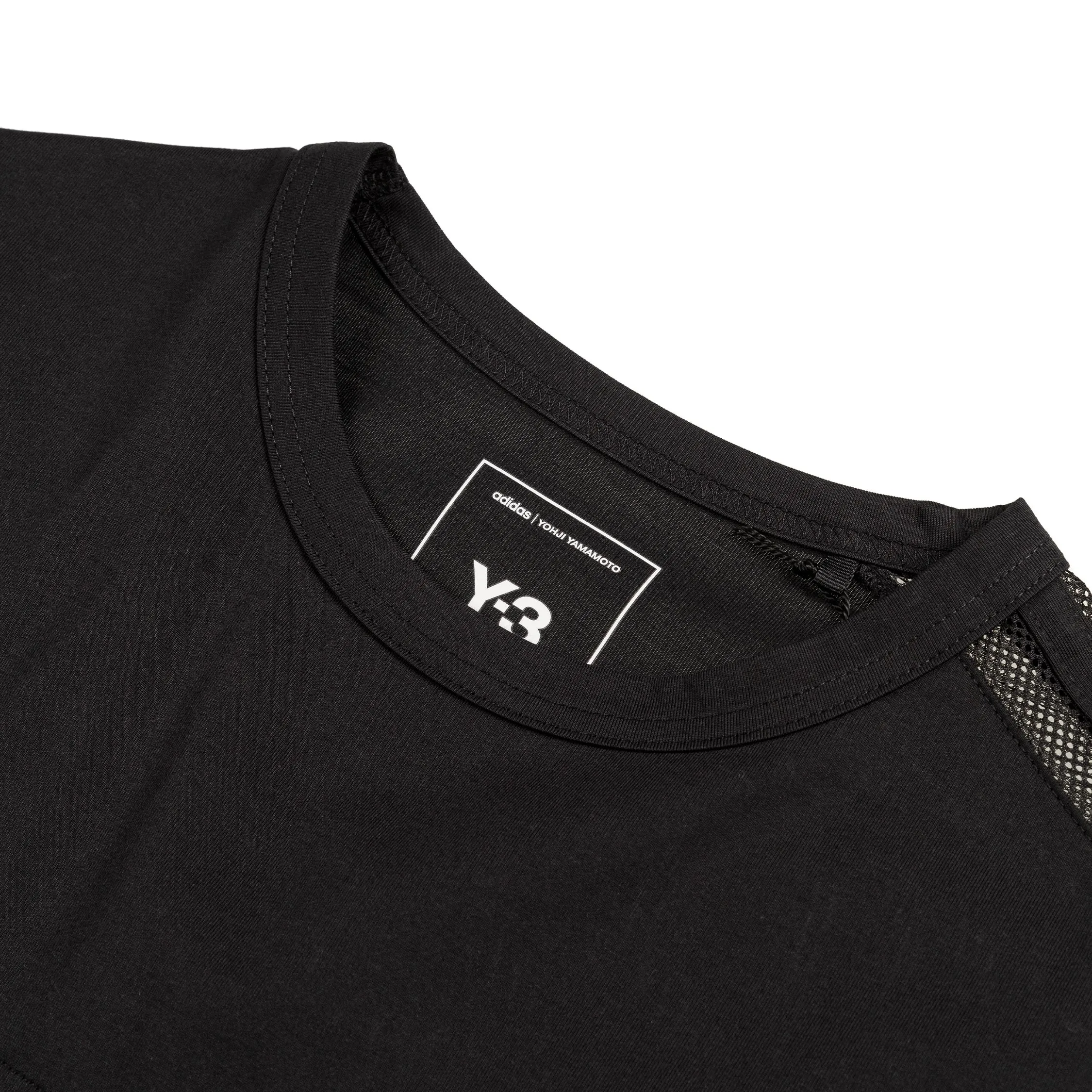 Adidas Y-3 Mesh 3-Stripes T-Shirt sold by Asphalt Gold product image thumbnail 3