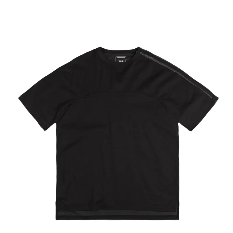 Adidas Y-3 Mesh 3-Stripes T-Shirt sold by Asphalt Gold