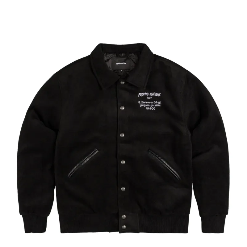 Fucking Awesome Korea Bar Varsity Jacket sold by Asphalt Gold