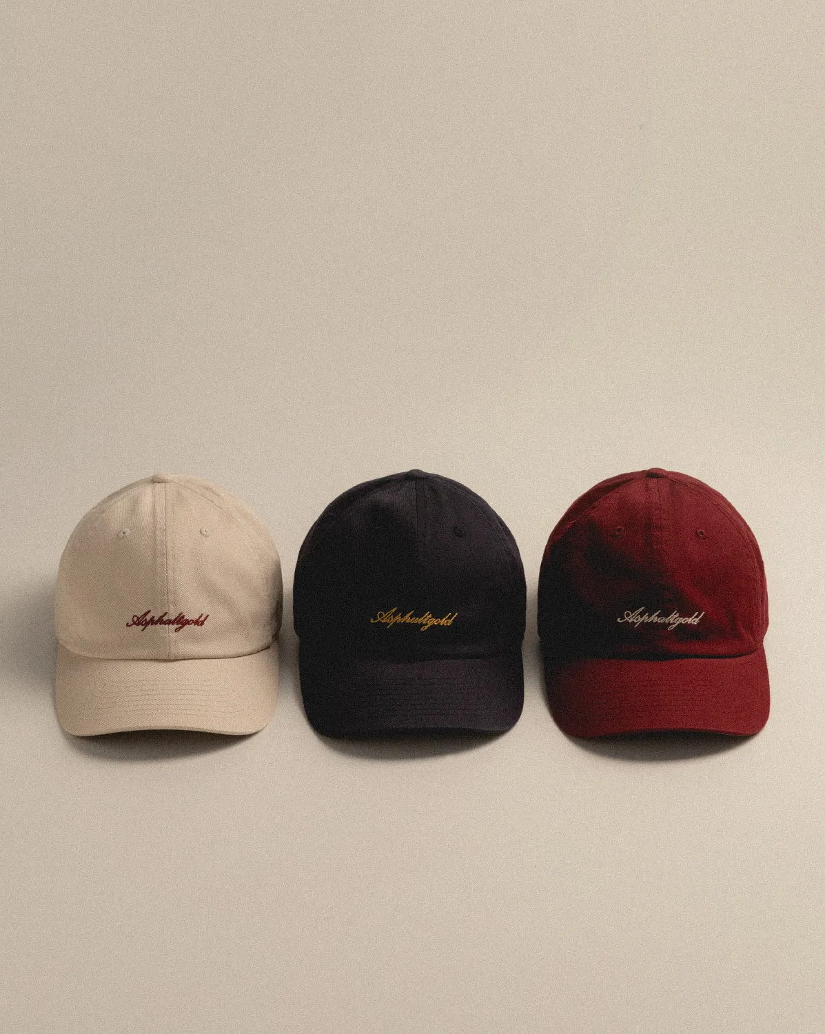 Asphaltgold Script Cotton Twill Cap sold by Asphalt Gold product image thumbnail 5