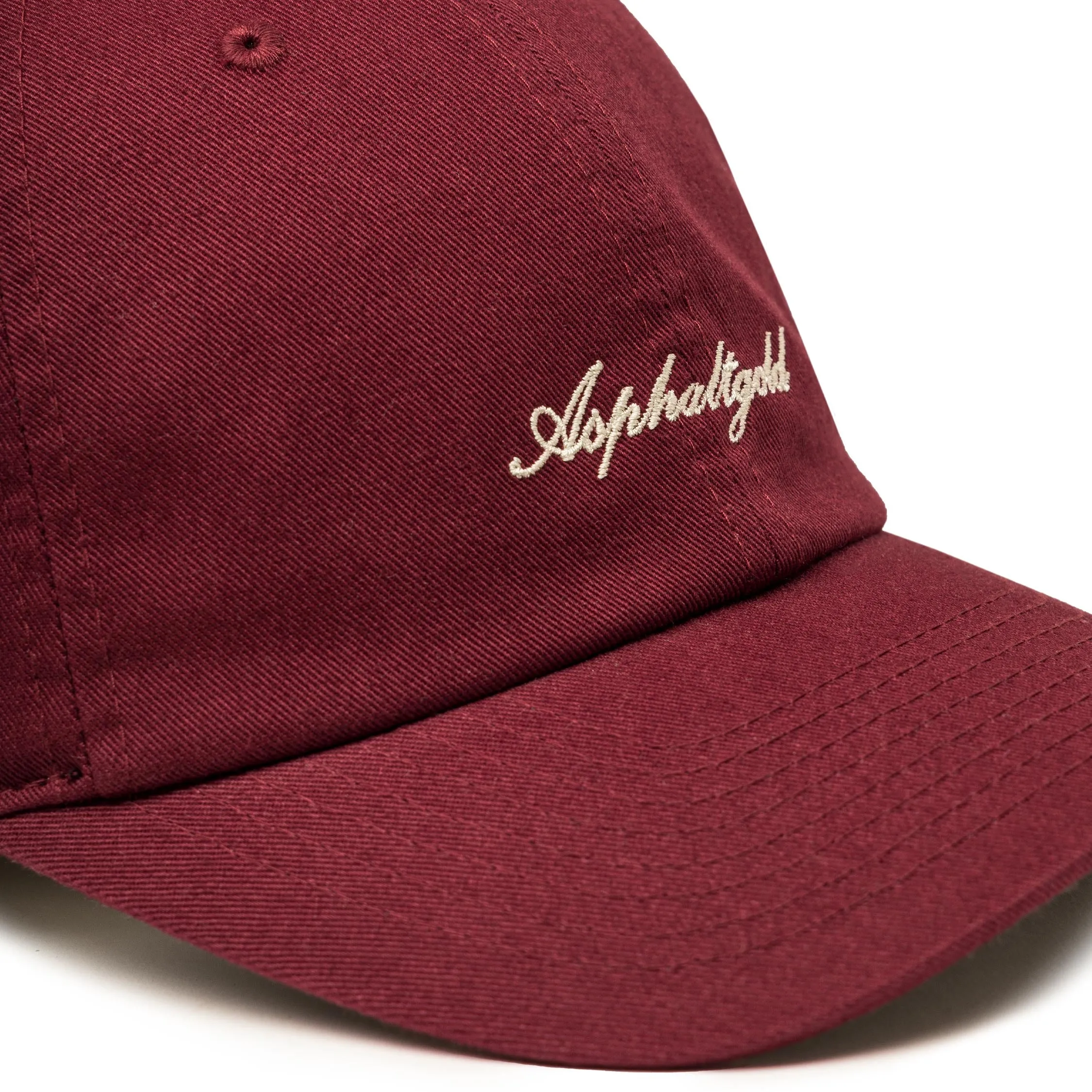 Asphaltgold Script Cotton Twill Cap sold by Asphalt Gold product image thumbnail 3
