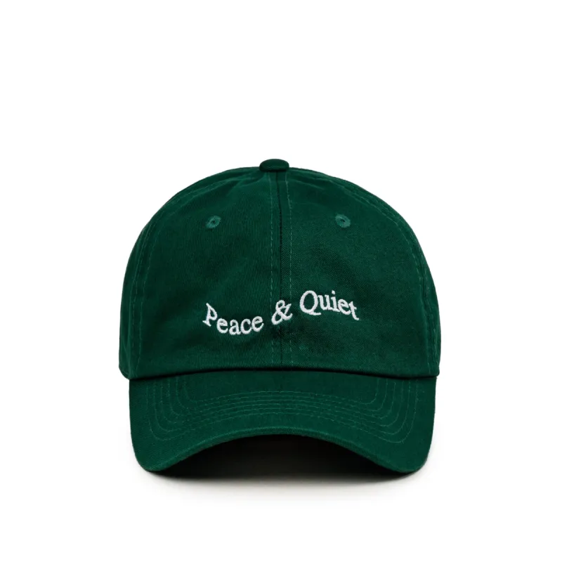 Museum of Peace & Quiet Wordmark Dad Hat sold by Asphalt Gold