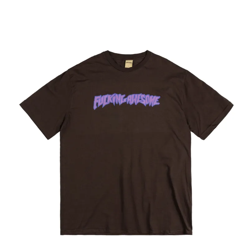 Fucking Awesome 2025 Stamp Logo Tee made by Asphalt Gold