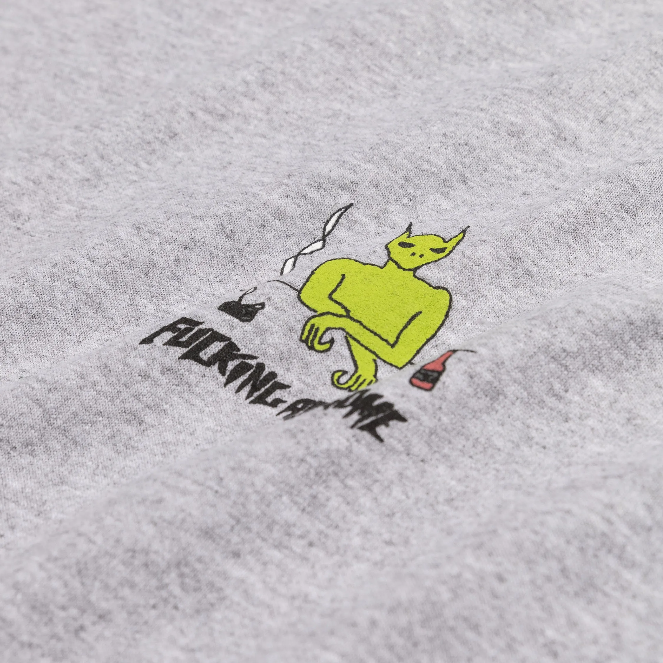 Fucking Awesome Drunk and Sad Longsleeve Tee sold by Asphalt Gold product image thumbnail 4