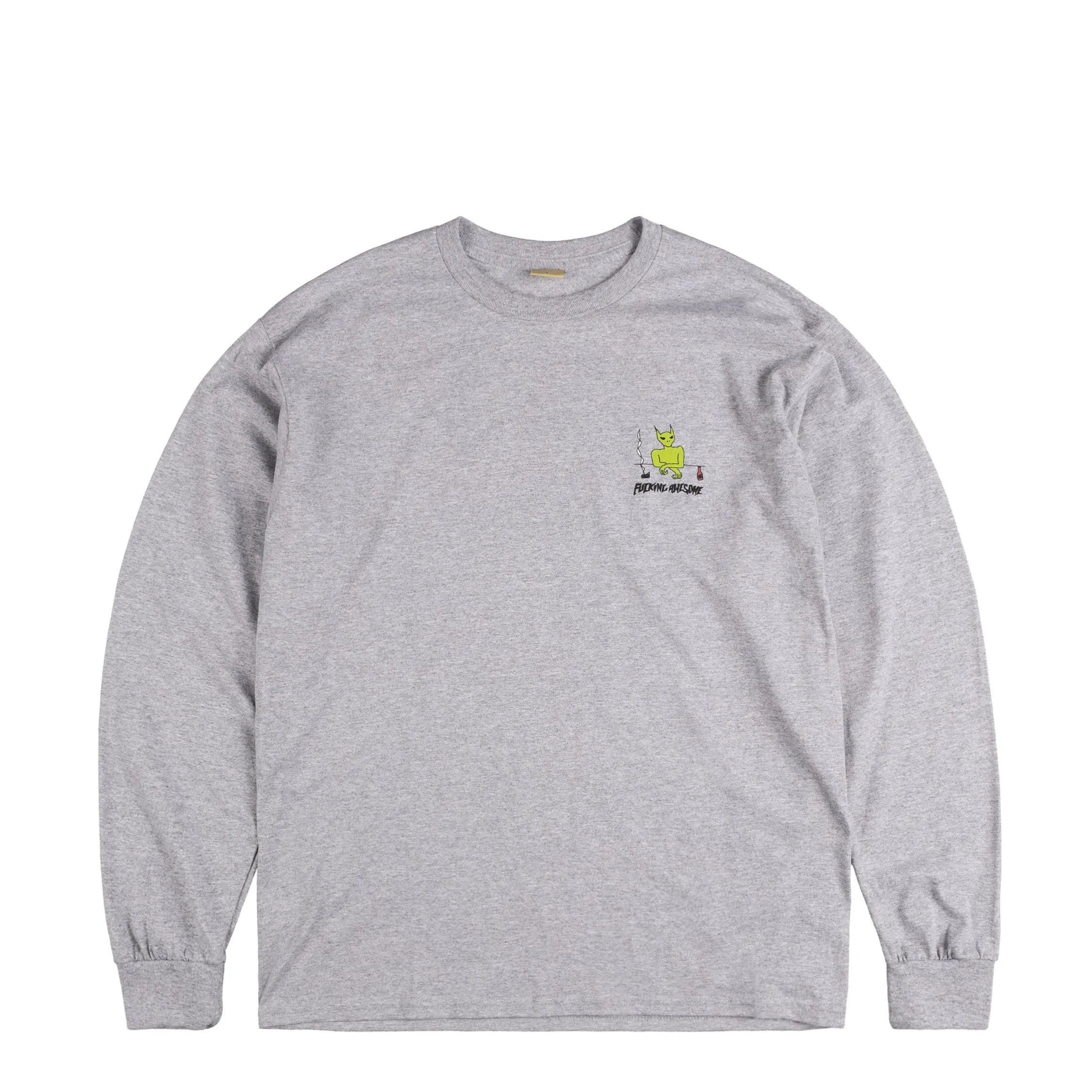 Fucking Awesome Drunk and Sad Longsleeve Tee sold by Asphalt Gold product image thumbnail 2