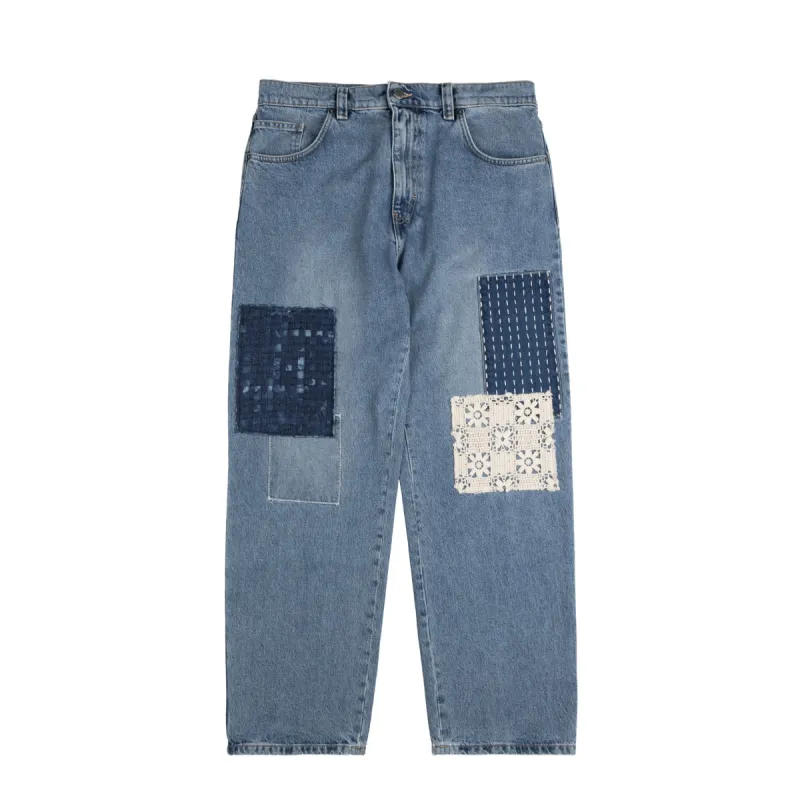 Axel Arigato Patchwork Relaxed Jeans sold by Asphalt Gold
