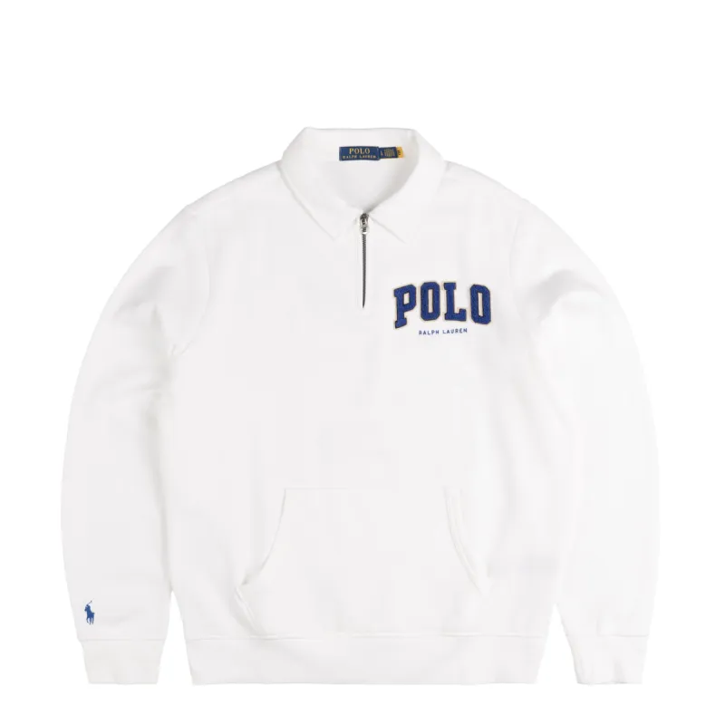 Polo Ralph Lauren The RL Fleece Logo Collared Sweatshirt sold by Asphalt Gold