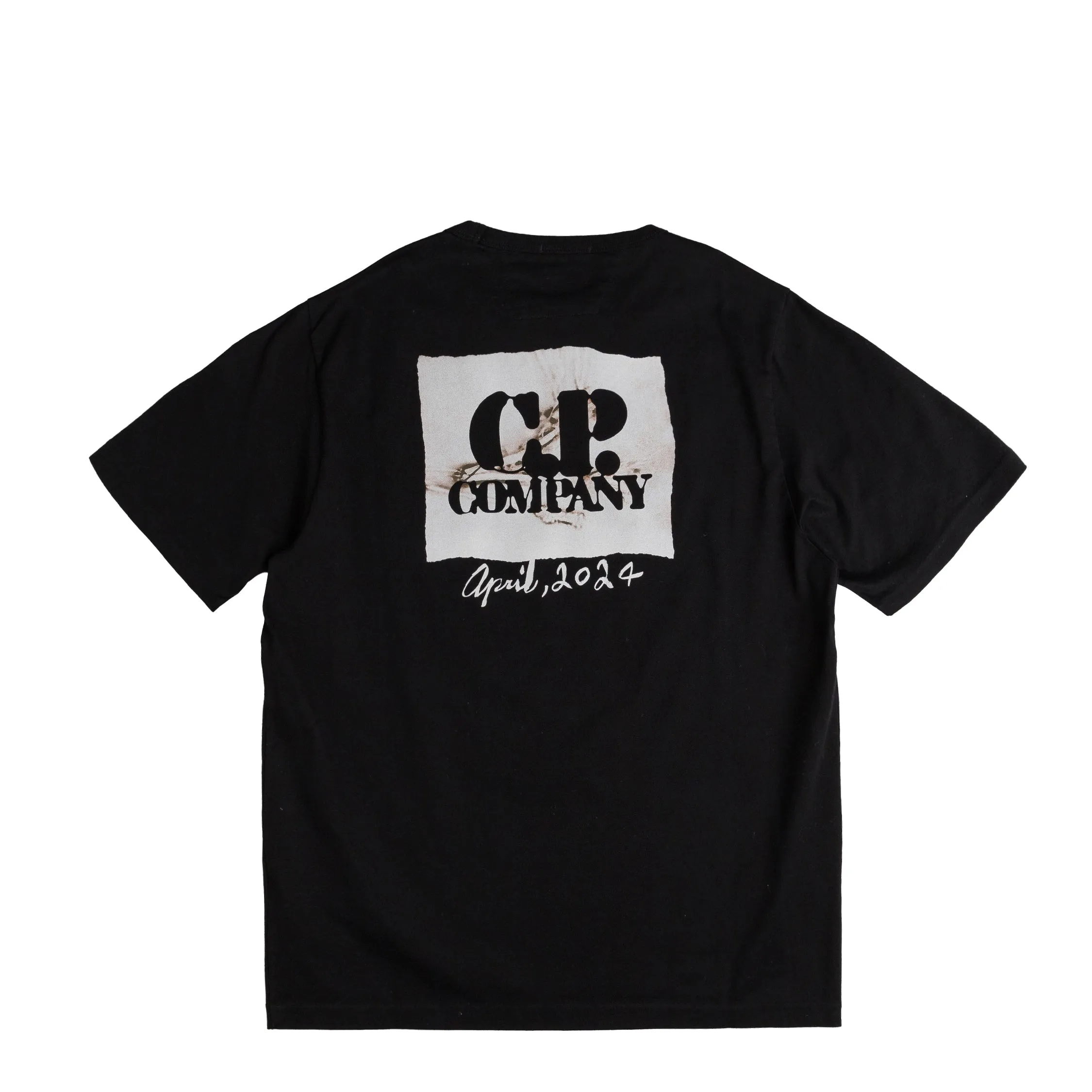 C.P. Company 30/2 Mercerized Jersey Twisted Graphic T-shirt sold by Asphalt Gold product image thumbnail 3