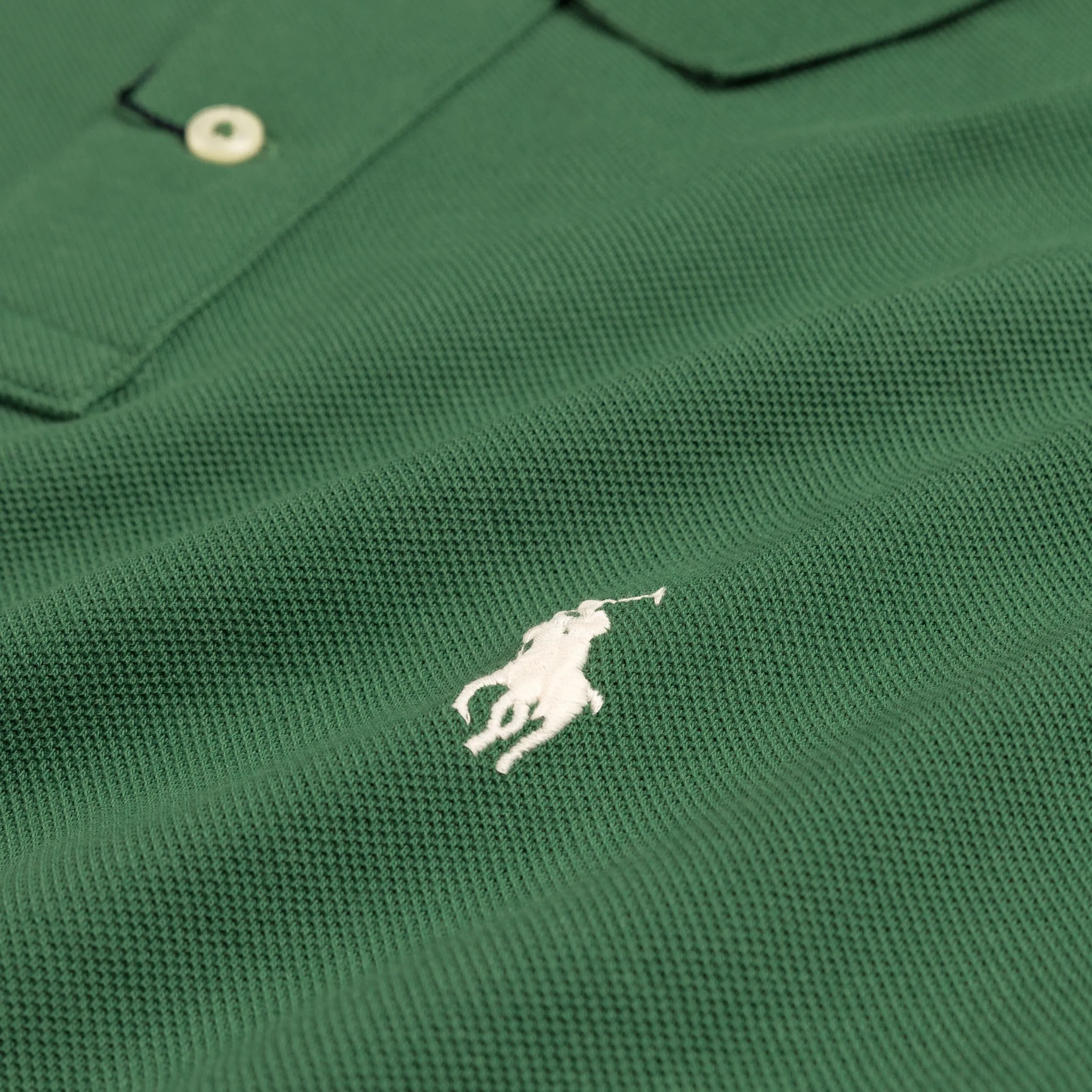 Polo Ralph Lauren Slim Fit Mesh Polo Shirt sold by Asphalt Gold product image thumbnail 3